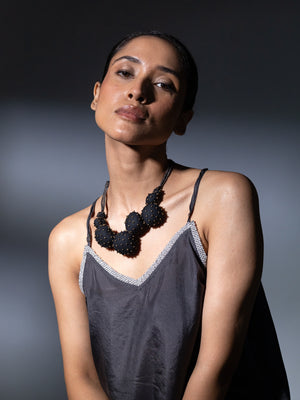 Venya Black Necklace