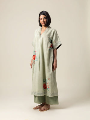 Verdura Sea Green  Kaftan