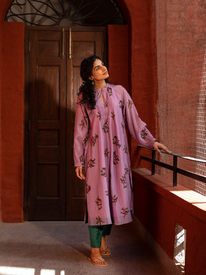 Ayden Lavender Kurta