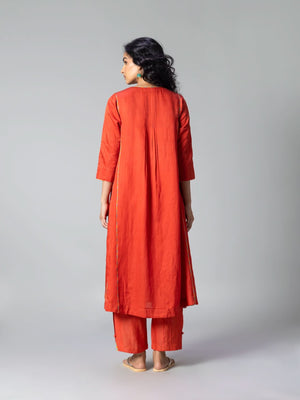 Maranta Coral Kurta