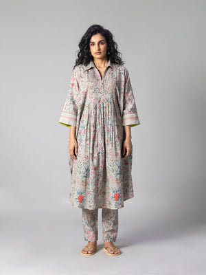 Seren  Grey Kaftan