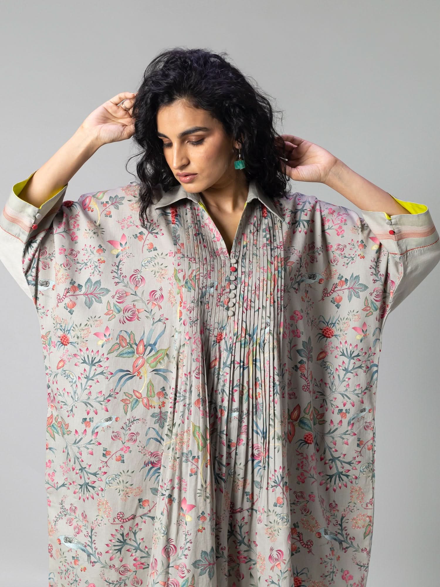 Seren  Grey Kaftan