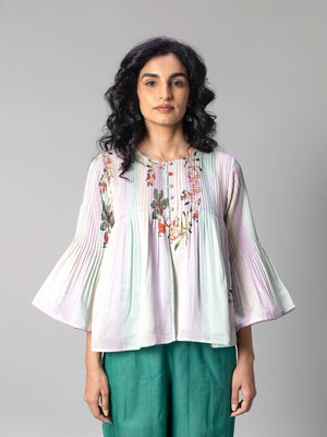 Vira Haze/Lavender Blouse