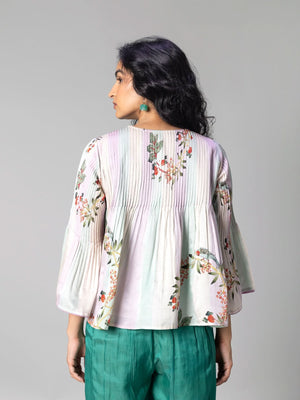 Vira Haze/Lavender Blouse