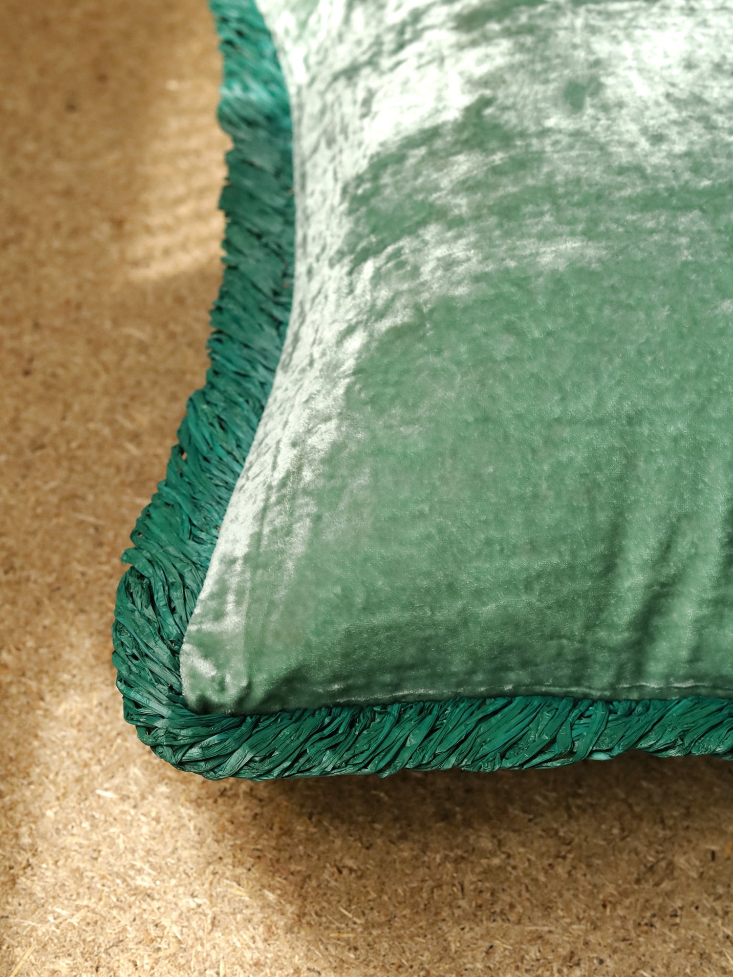 Raffia Haze Cushion Cover