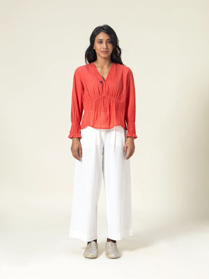 Tsubaki Coral Top