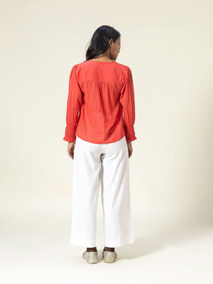 Tsubaki Coral Top