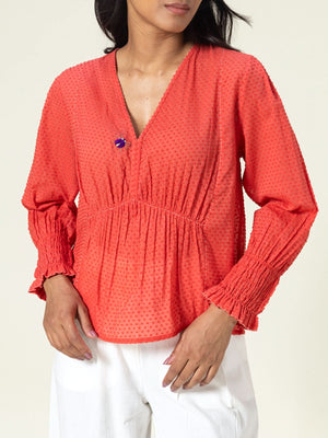 Tsubaki Coral Top