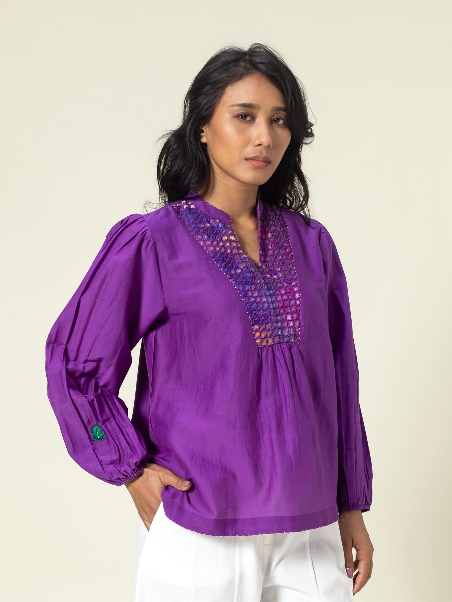 Suzu Purple Top