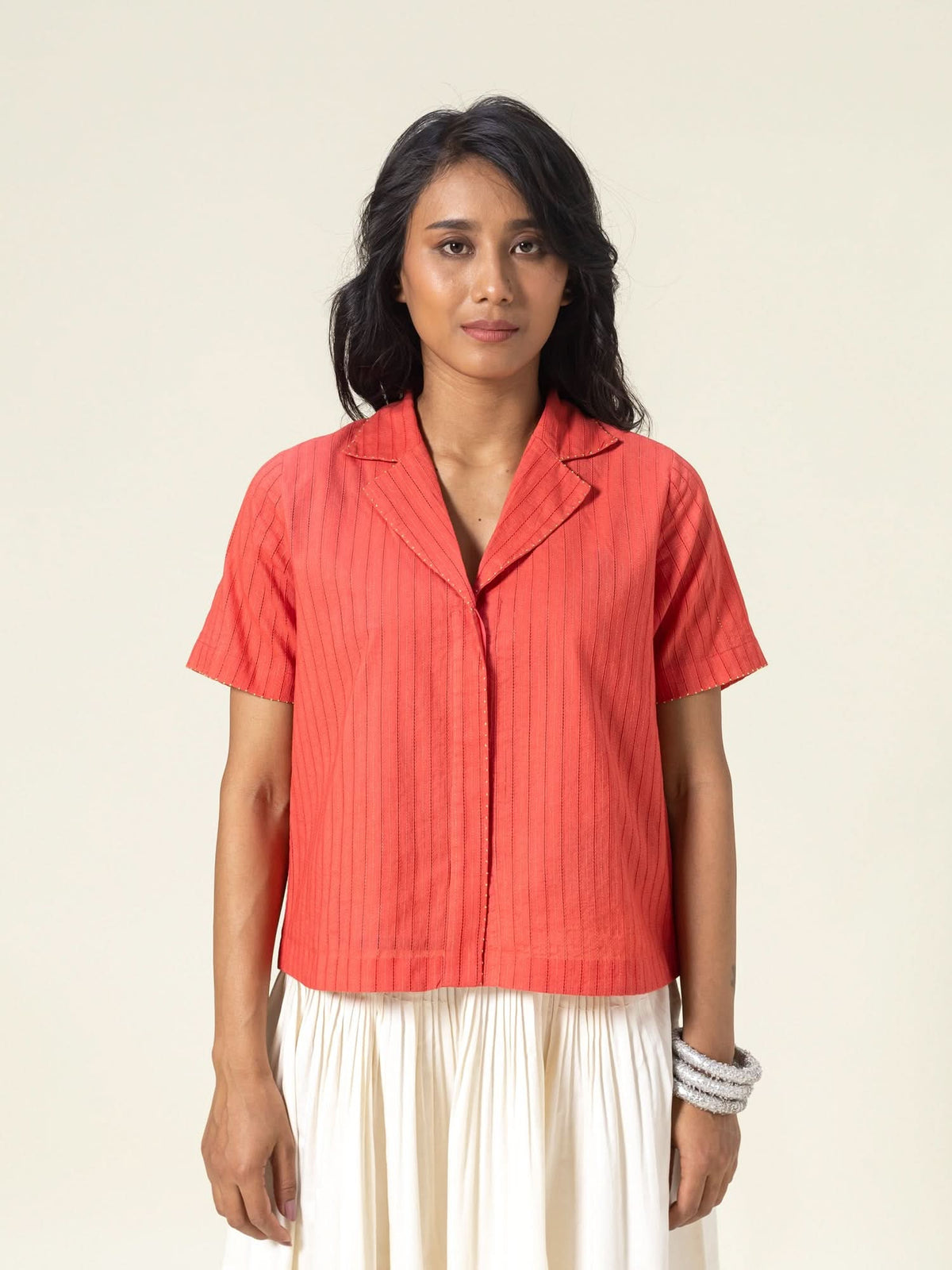 Issei Coral Shirt