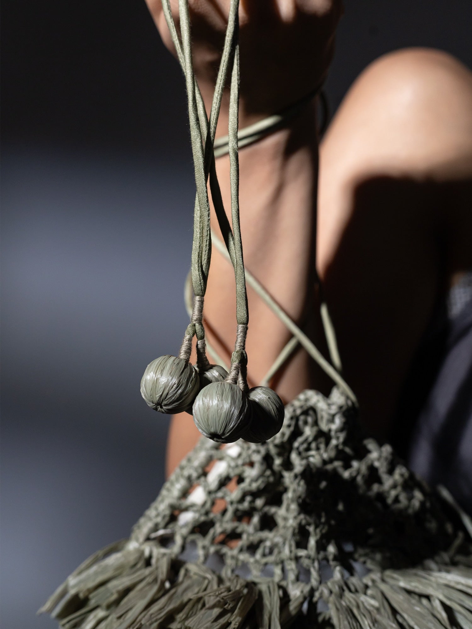 Cinth Green Potli Bag