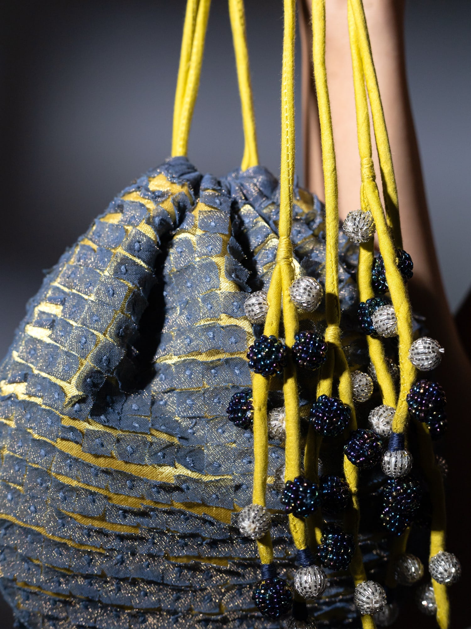 Acacia Metallic Potli Bag