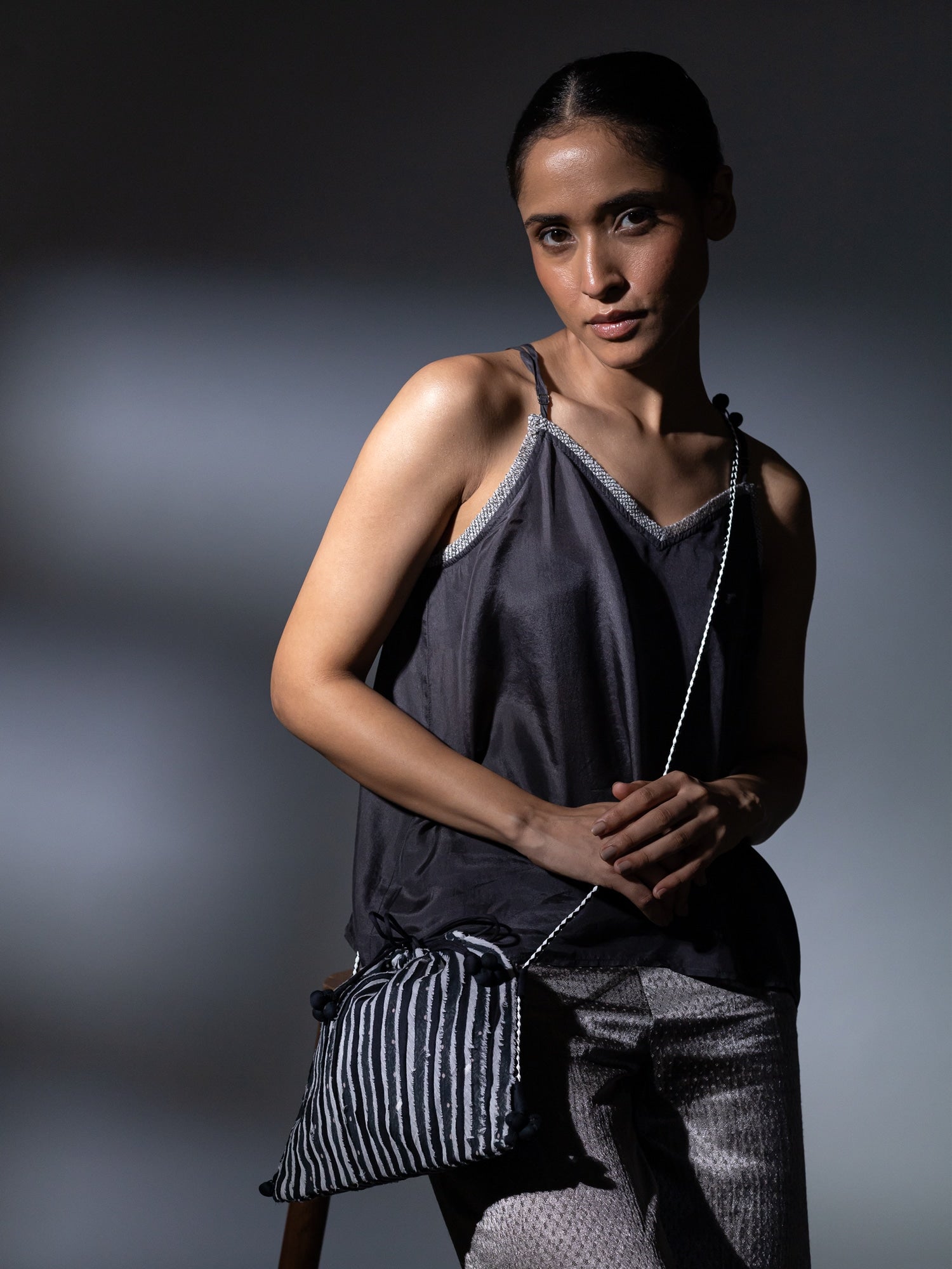 Arbor Black Sling Bag