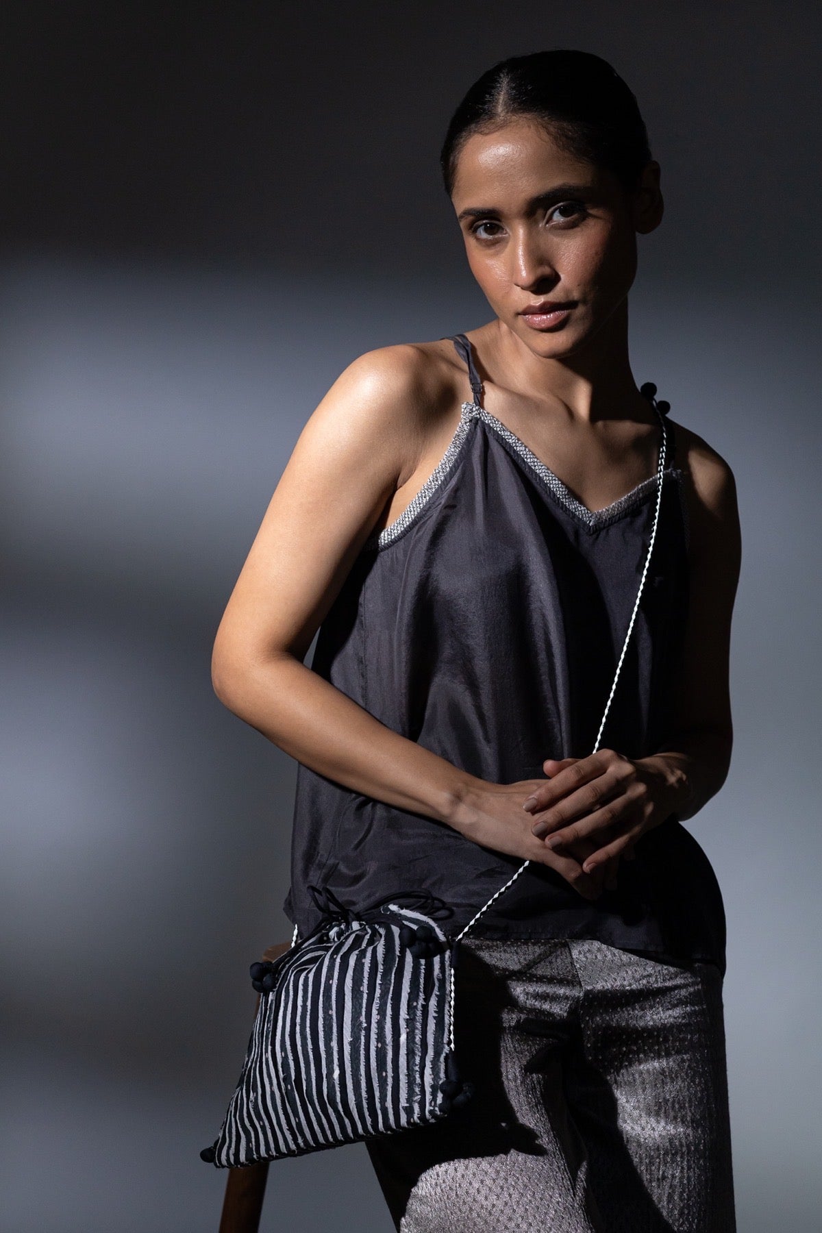 Arbor Black Sling Bag