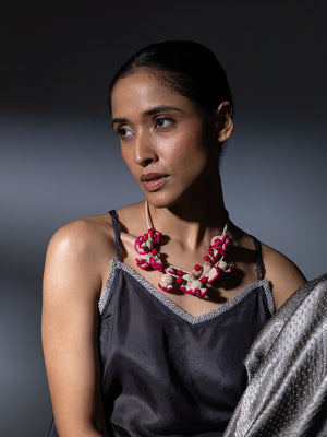 Wadud Beige Pink Necklace