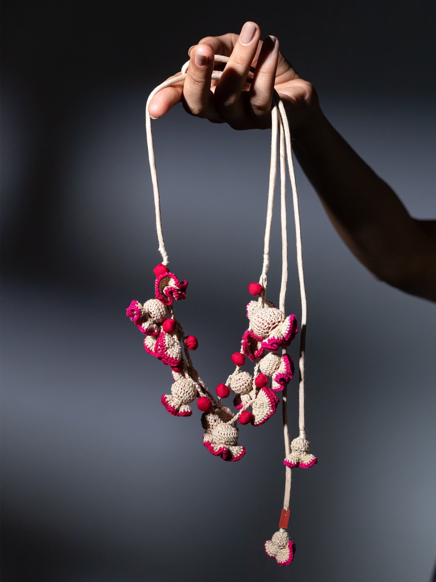Wadud Beige Pink Necklace