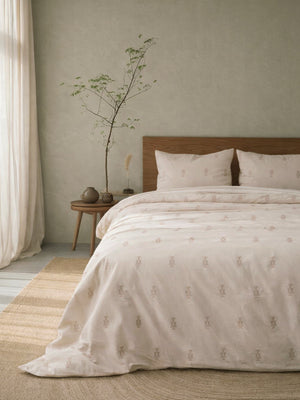 Fishch set of 3 Cream Duvet Cover