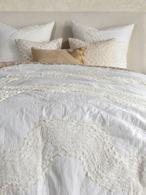 Swell set of 3 Steel Grey Bedding Set