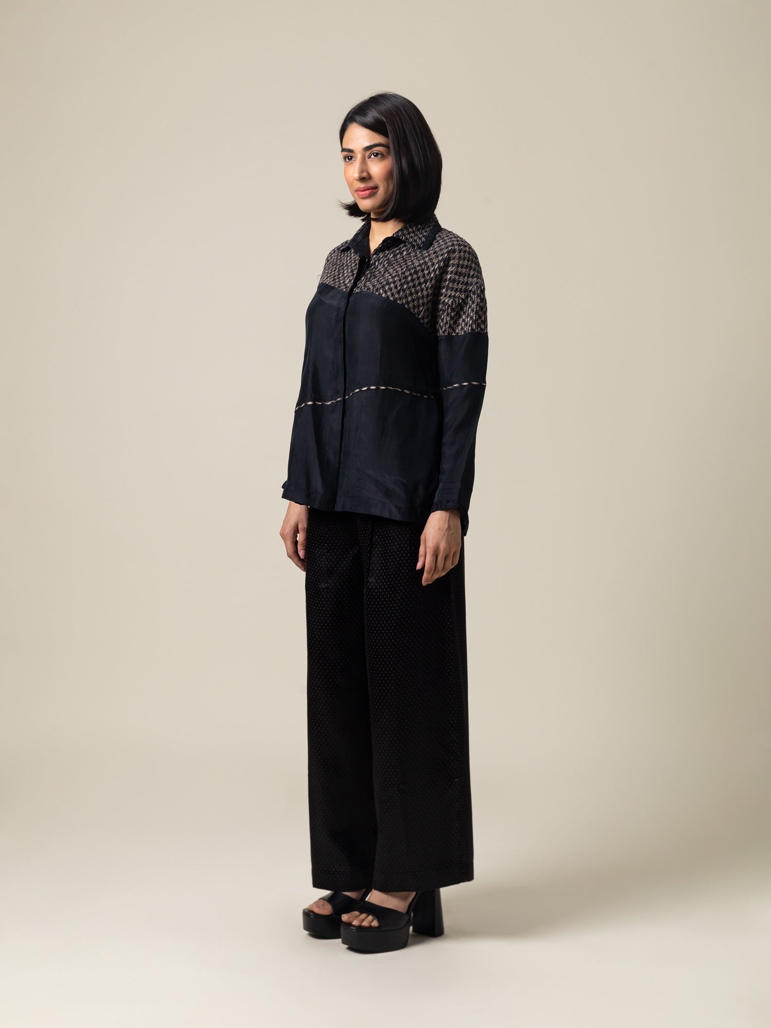 Chihiro Black Shirt