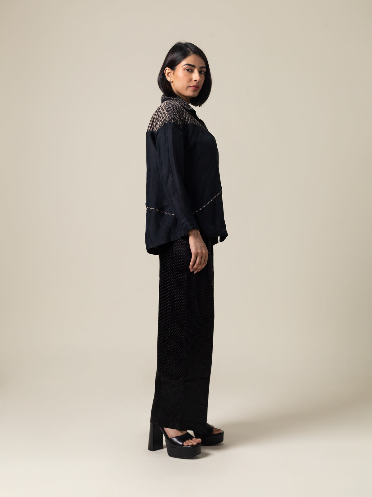 Chihiro Black Shirt