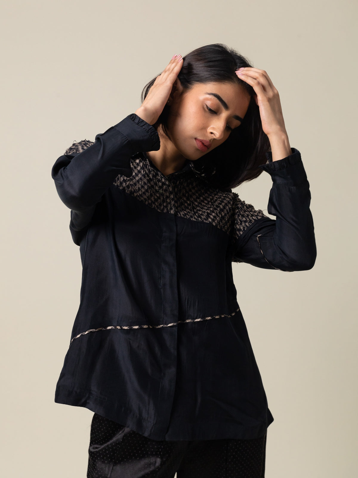 Chihiro Black Shirt