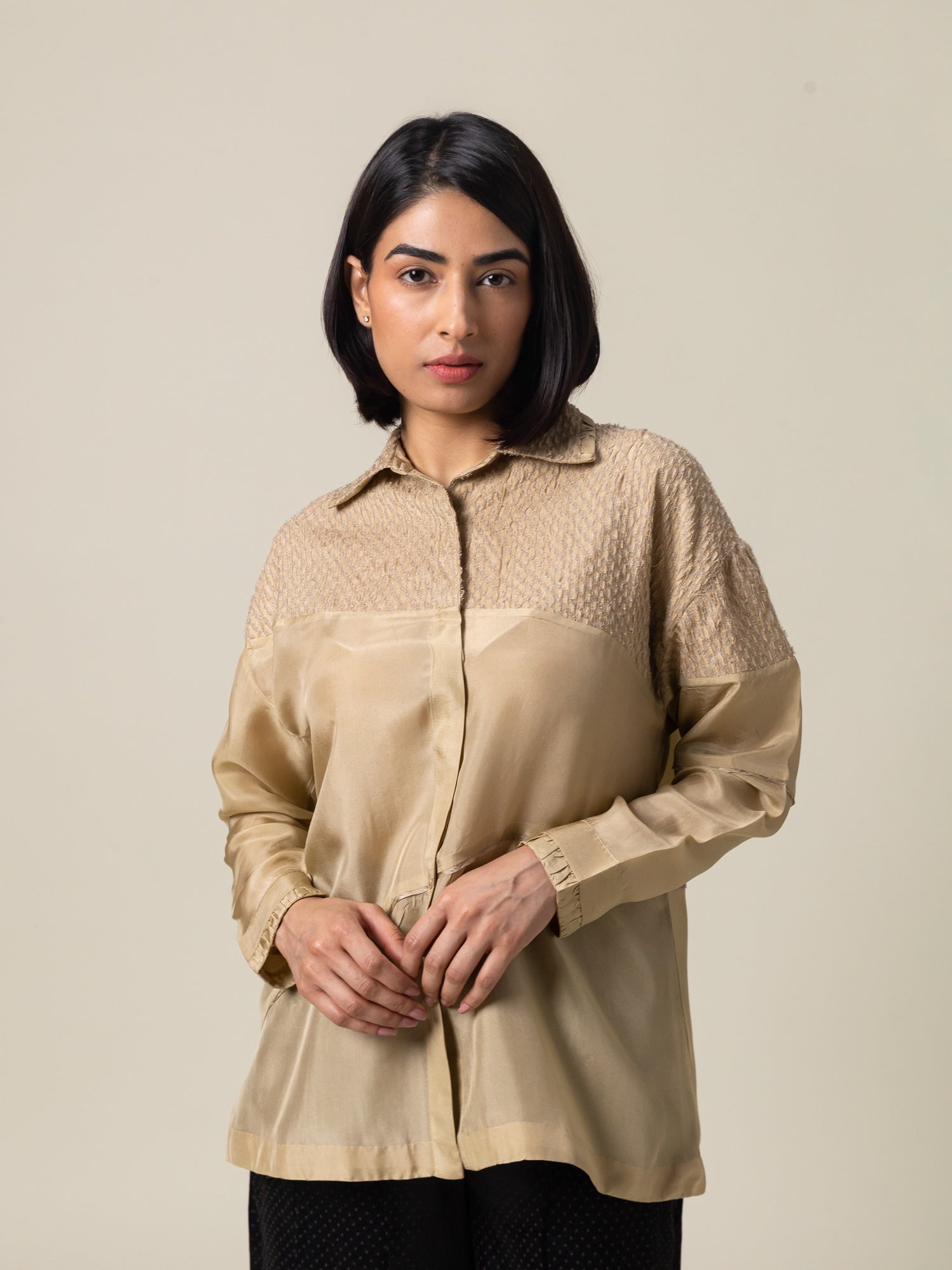 Chihiro Beige Shirt