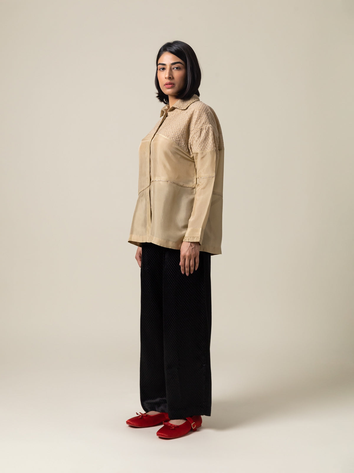 Chihiro Beige Shirt
