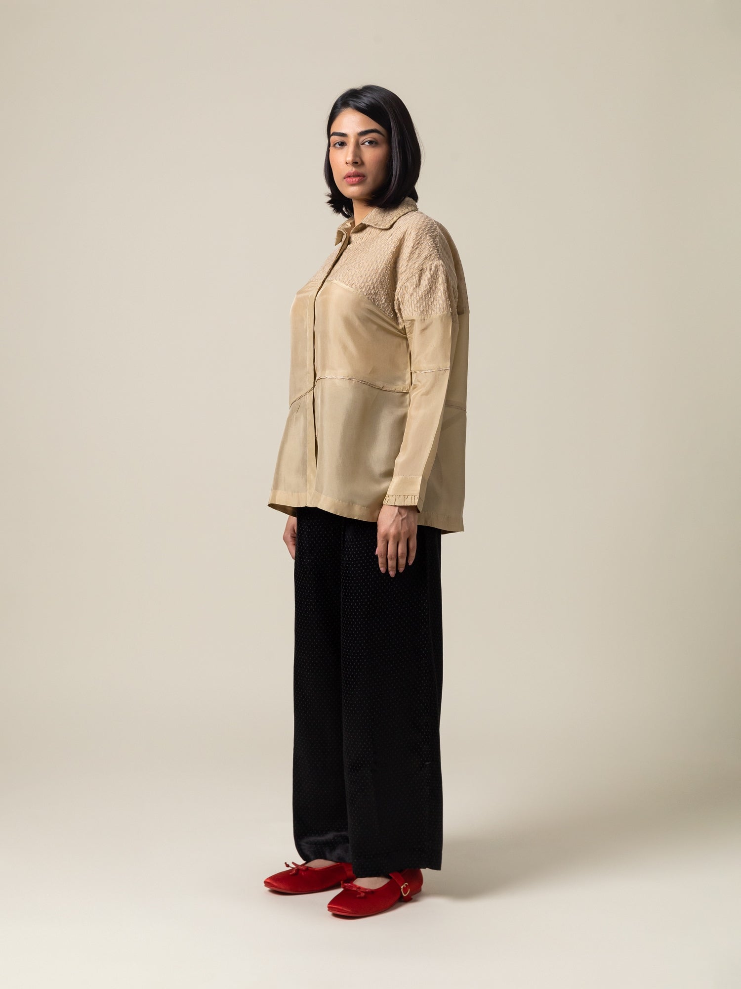 Chihiro Beige Shirt