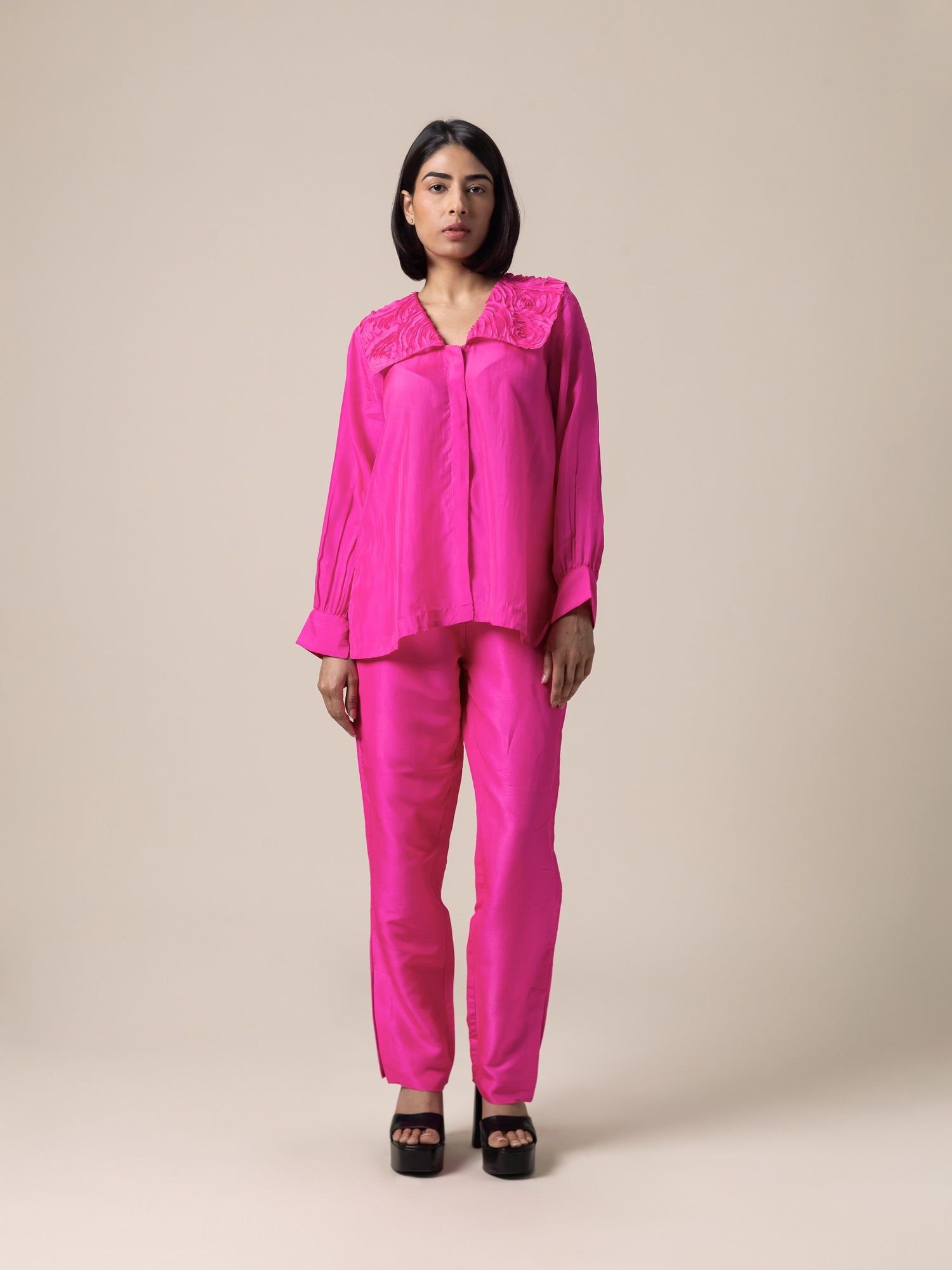 Nerissa Hot Pink Shirt