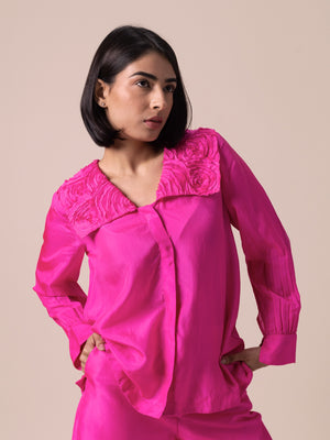 Nerissa Hot Pink Shirt