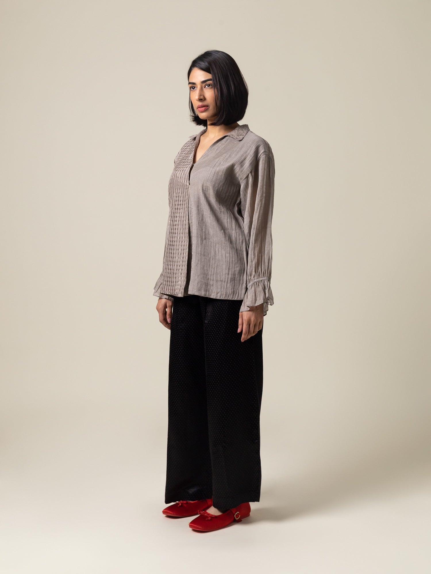 Shingen Grey Top
