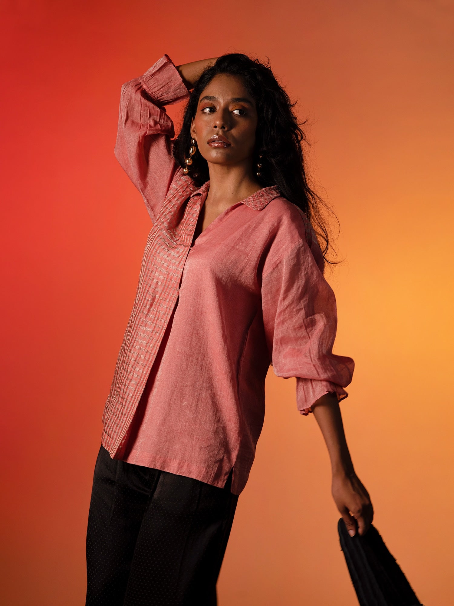 Shingen Pink Top