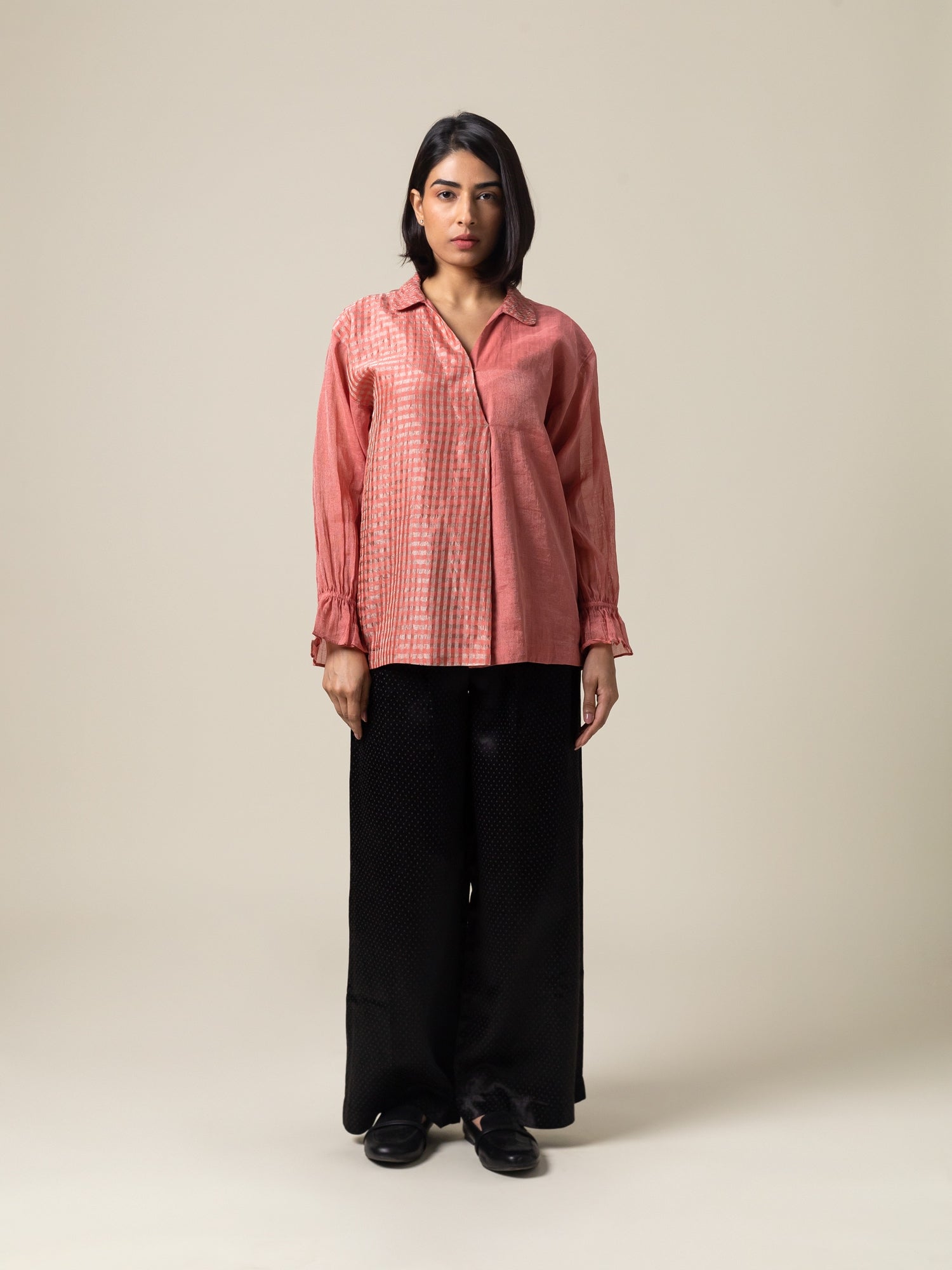 Shingen Pink Top