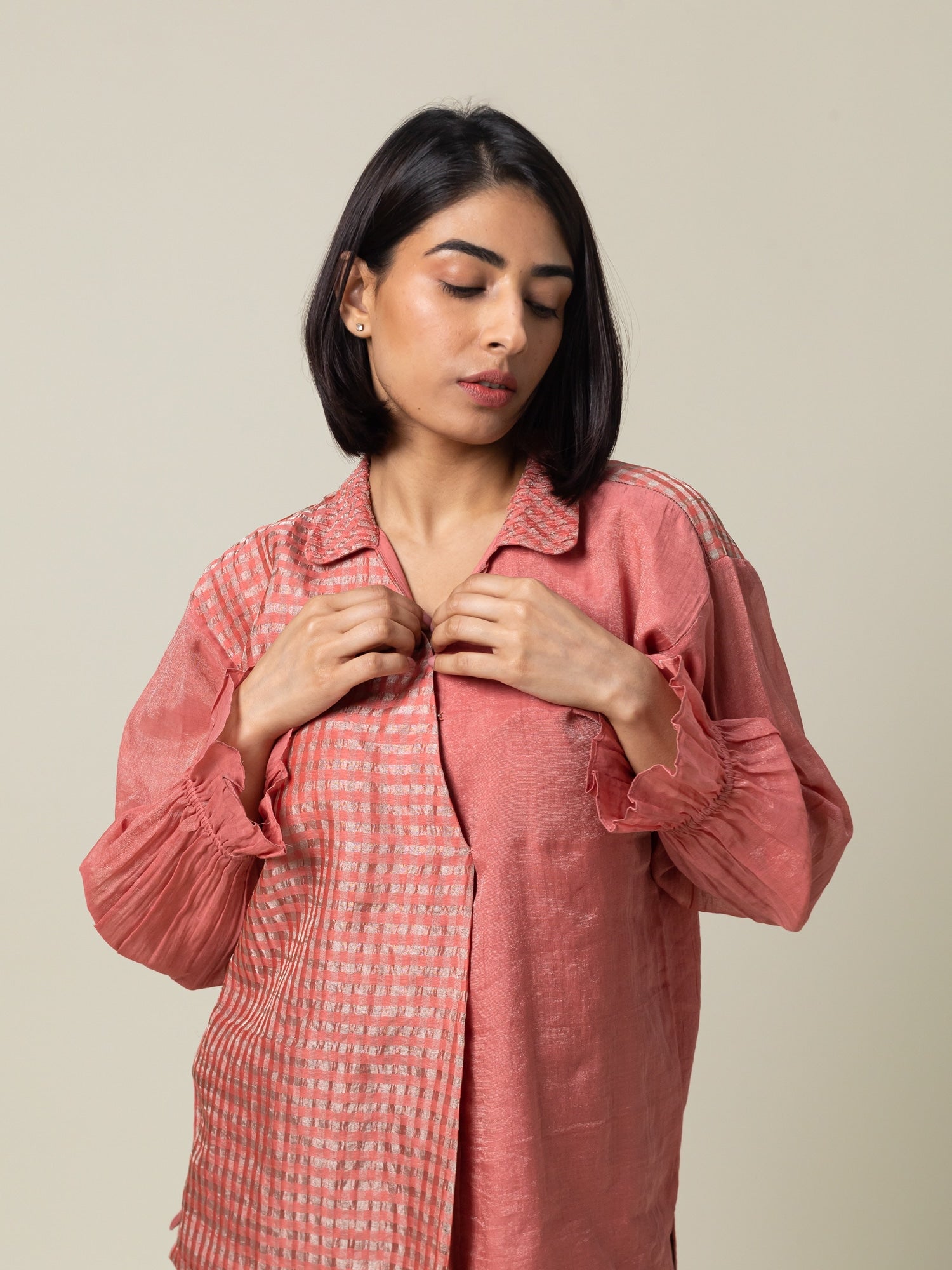 Shingen Pink Top