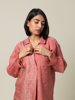 Shingen Pink Top
