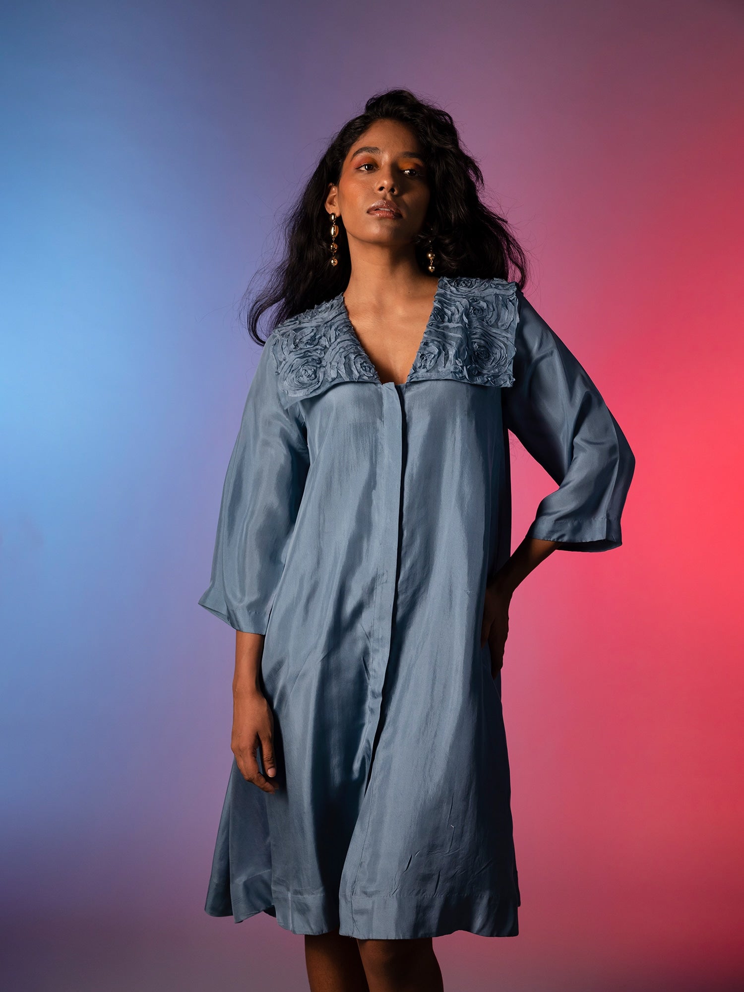 Purl Blue Dress