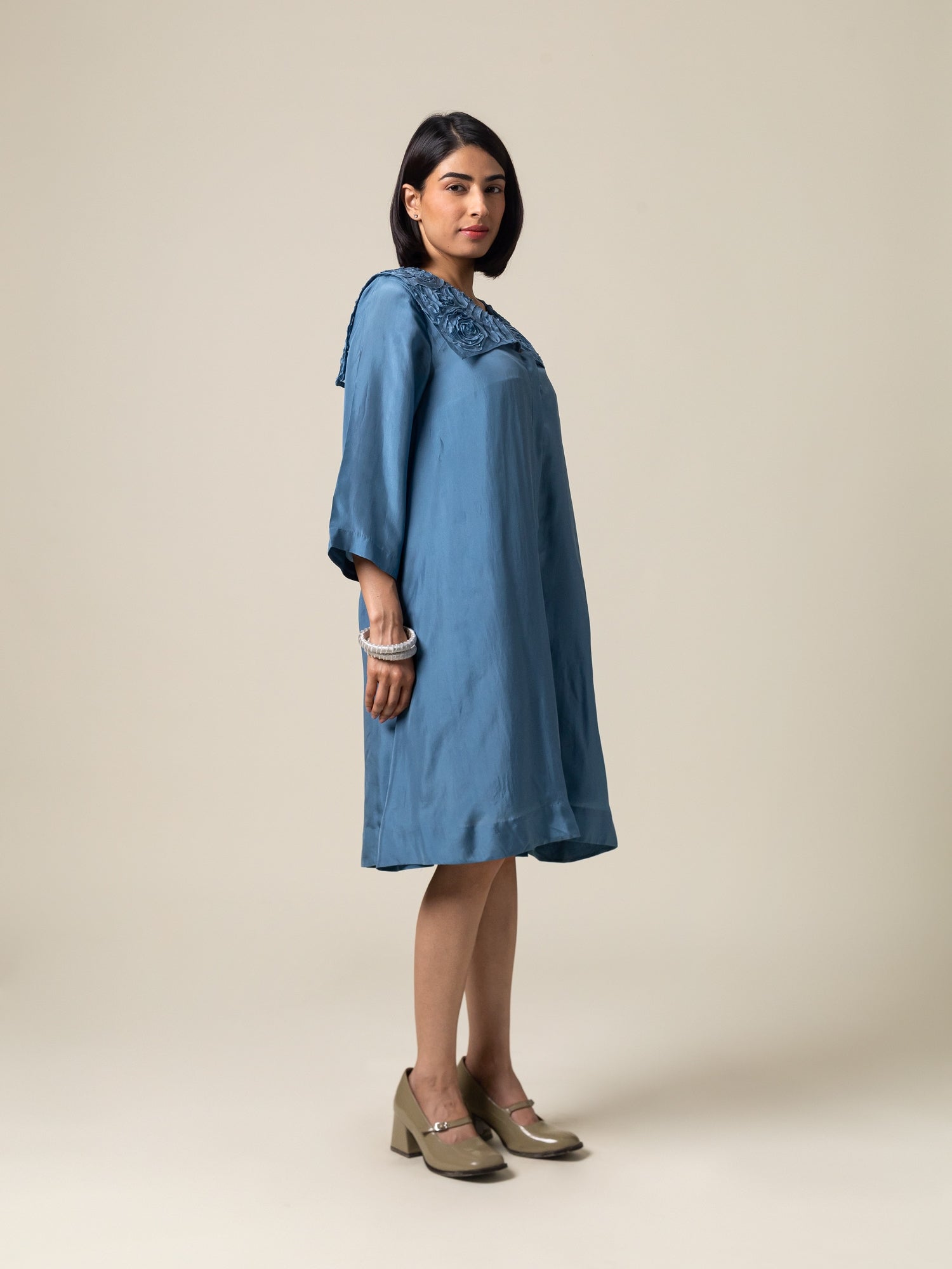 Purl Blue Dress