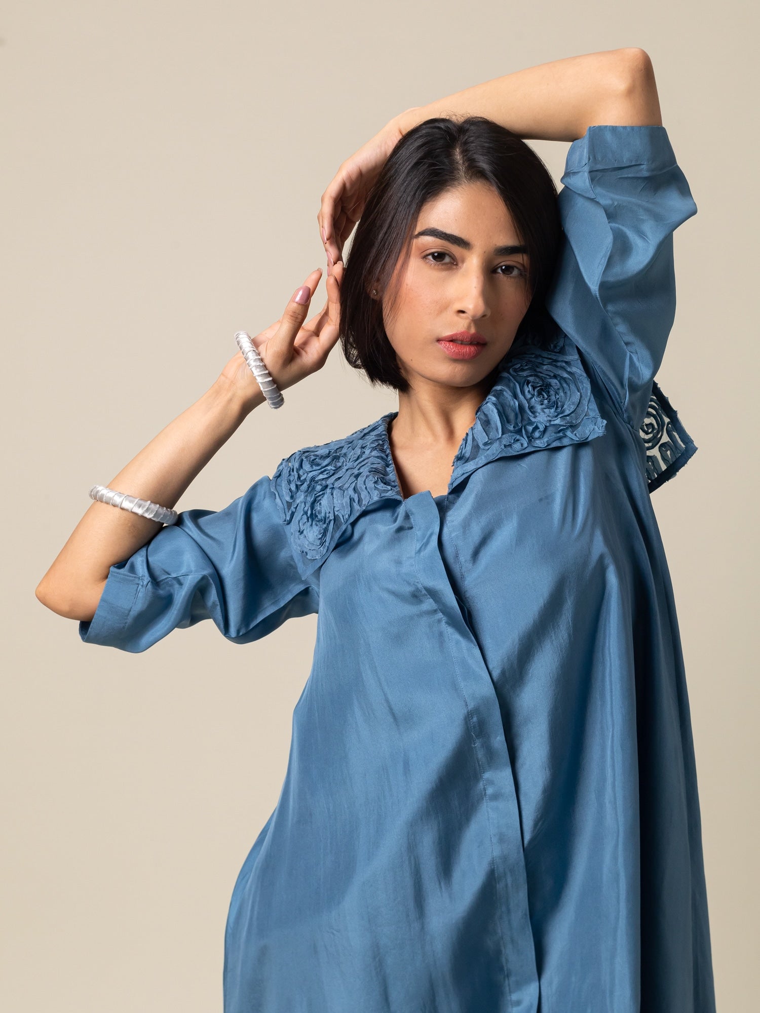 Purl Blue Dress