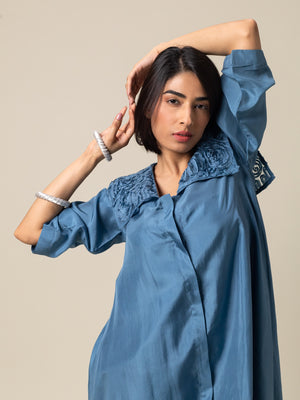 Purl Blue Dress