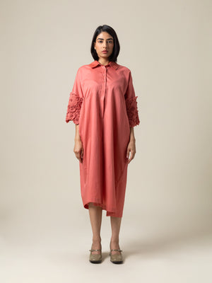 Rumoi Coral Dress