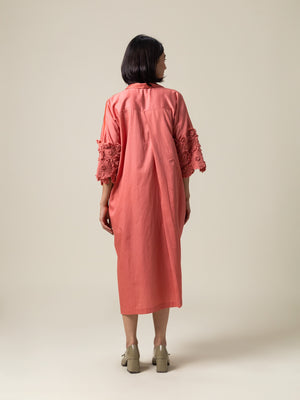 Rumoi Coral Dress