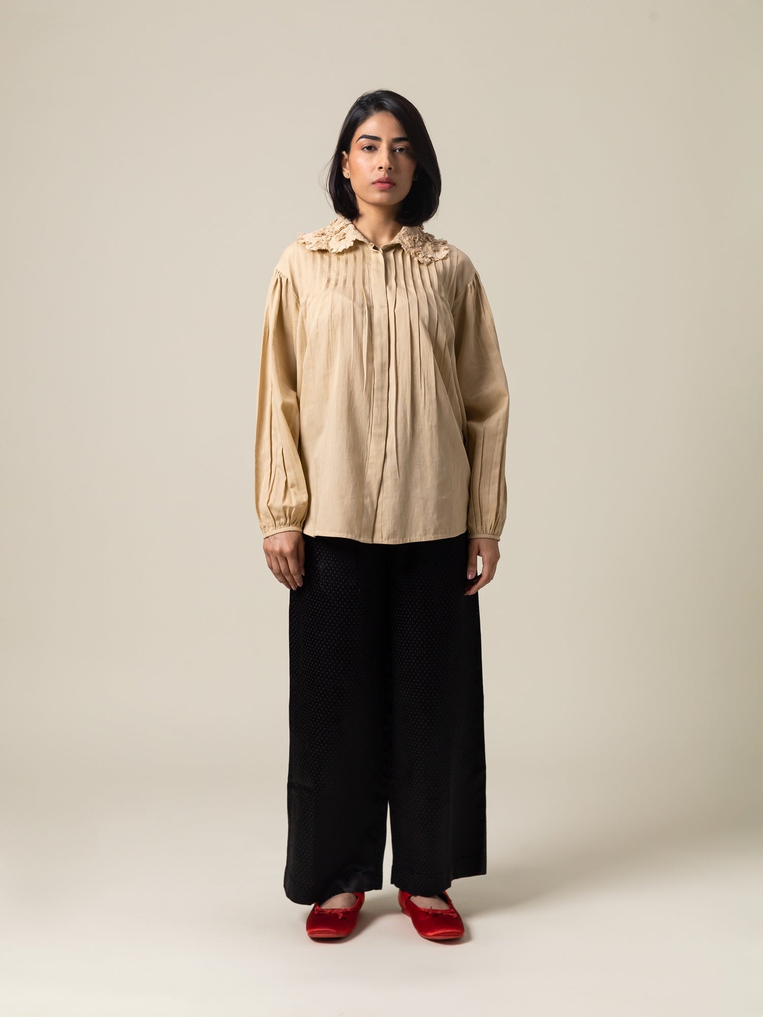 Teshio Beige Shirt