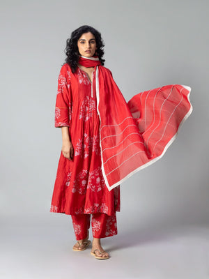 Kashi Red Dupatta