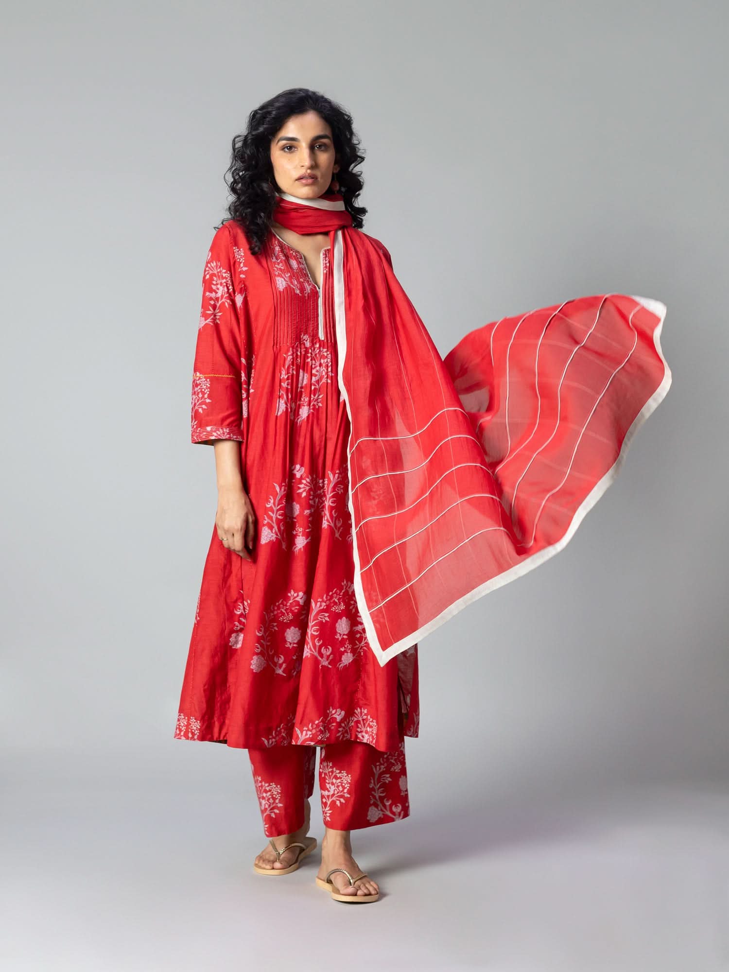 Kashi Red Dupatta