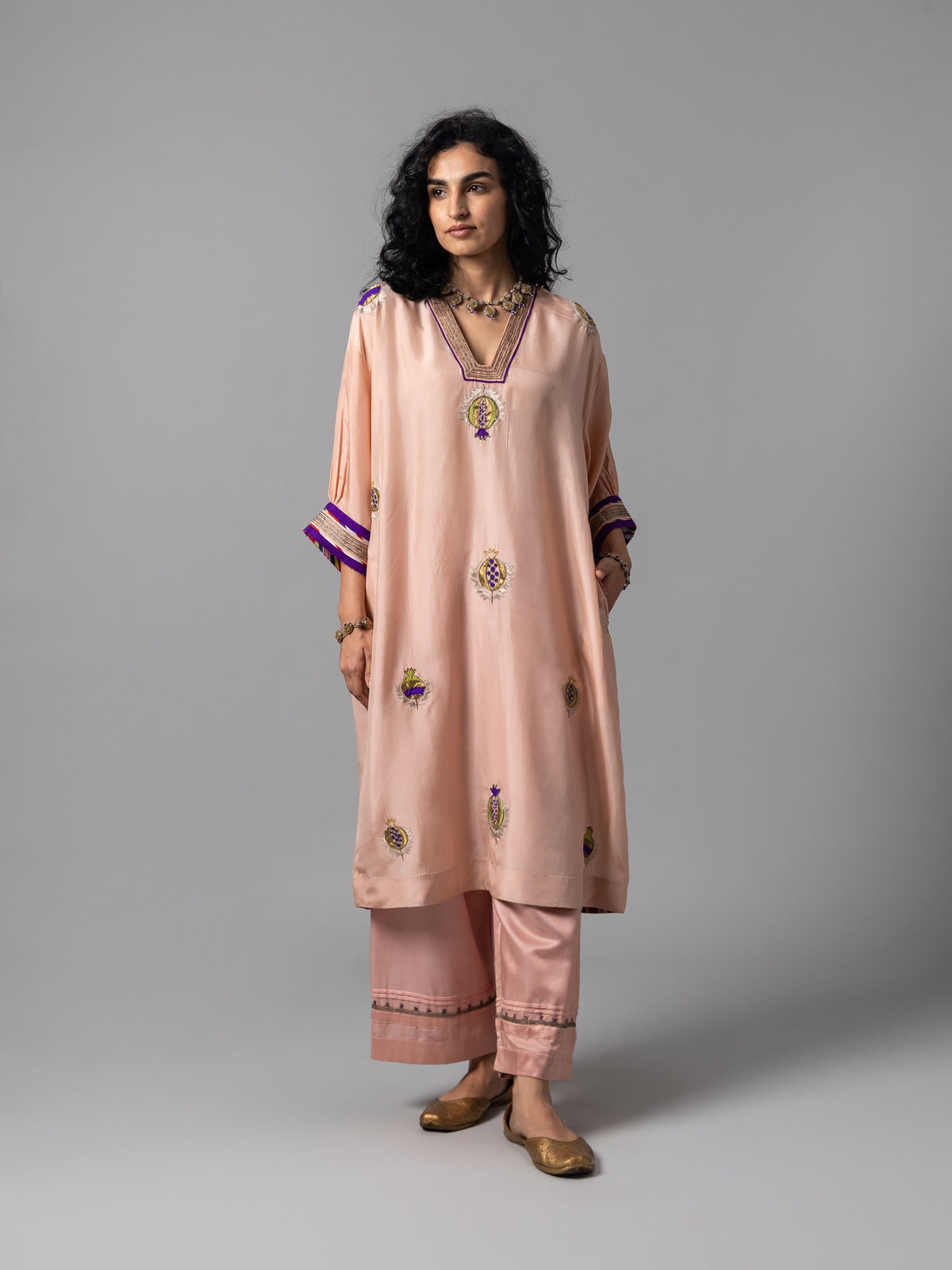 Anor Pink Kaftan