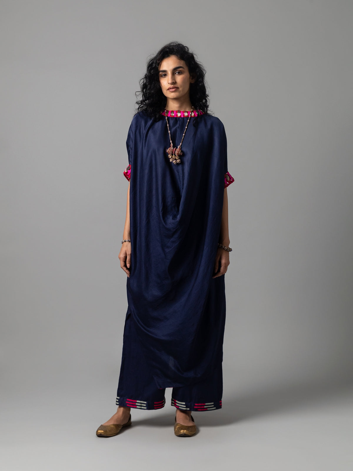 Oxus Indigo Dress