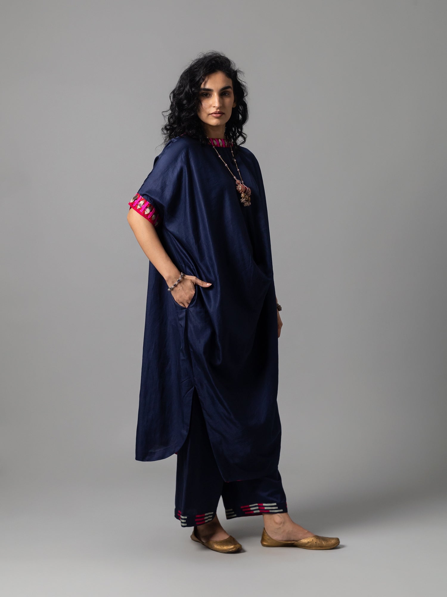 Oxus Indigo Dress