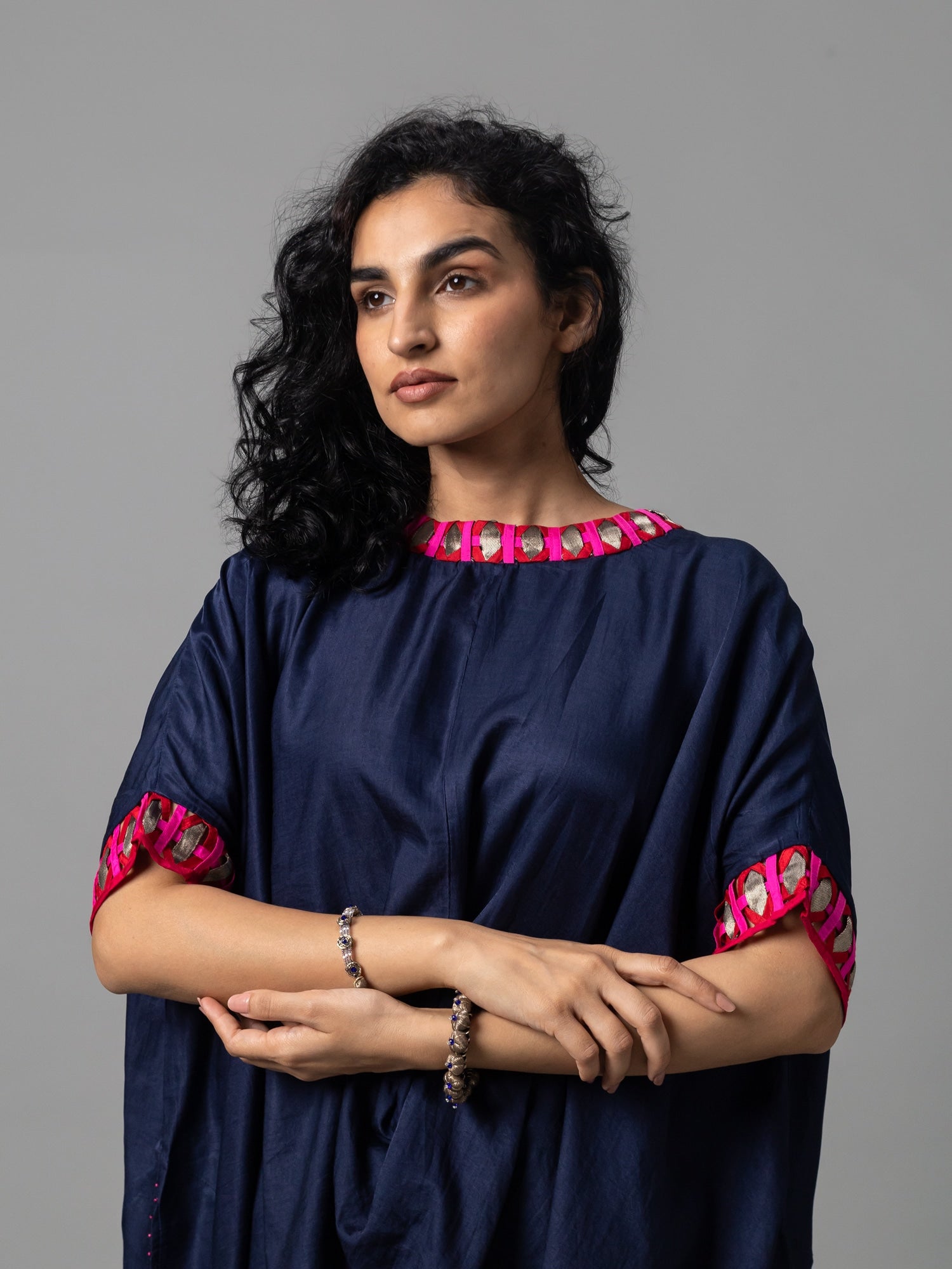 Oxus Indigo Dress
