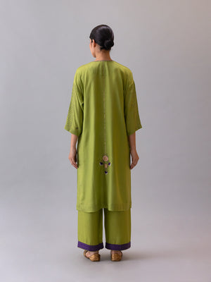 Rano Green Kaftan
