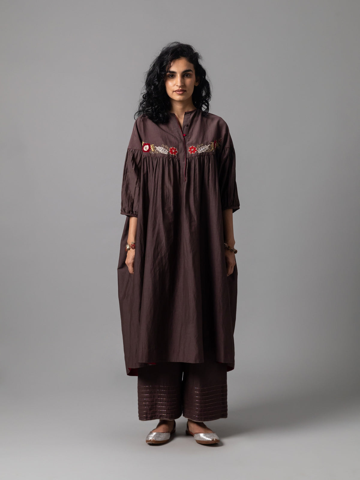 Nigora Brown Dress
